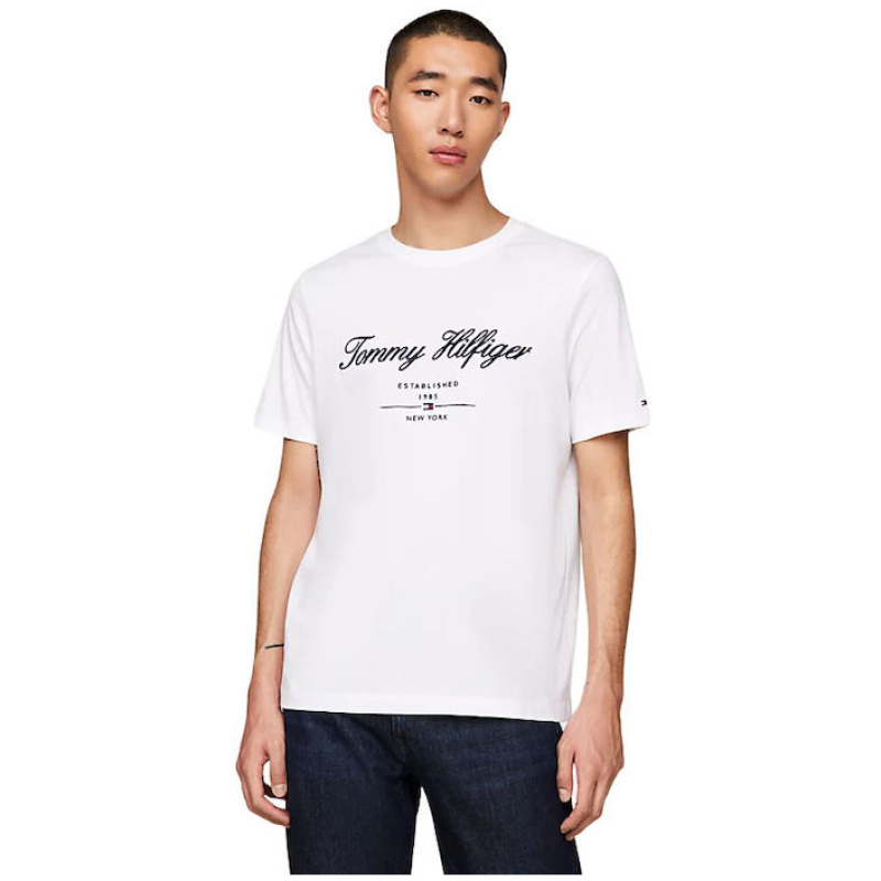 TOMMY HILFIGER Script logo tee